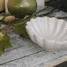 Composition Petite coupelle blanche forme fleur