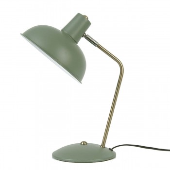 Lampe de bureau en fer vert