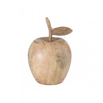 Pomme décorative en bois