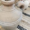 Composition Vase bouteille en terre cuite